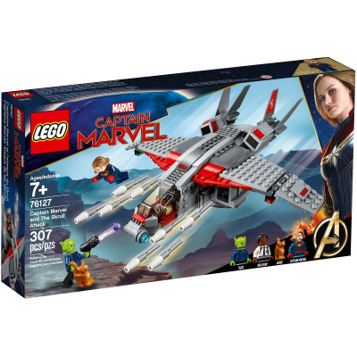 LEGO SUPER HEROS Captain Marvel and The Skrull Attack 2019